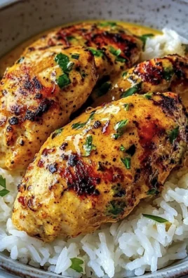Creamy Peri-Peri Chicken Over Garlic Rice