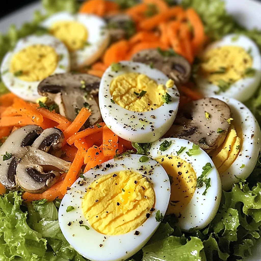 Egg & Veggie Salad