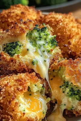 Air Fryer Broccoli Cheddar Poppers