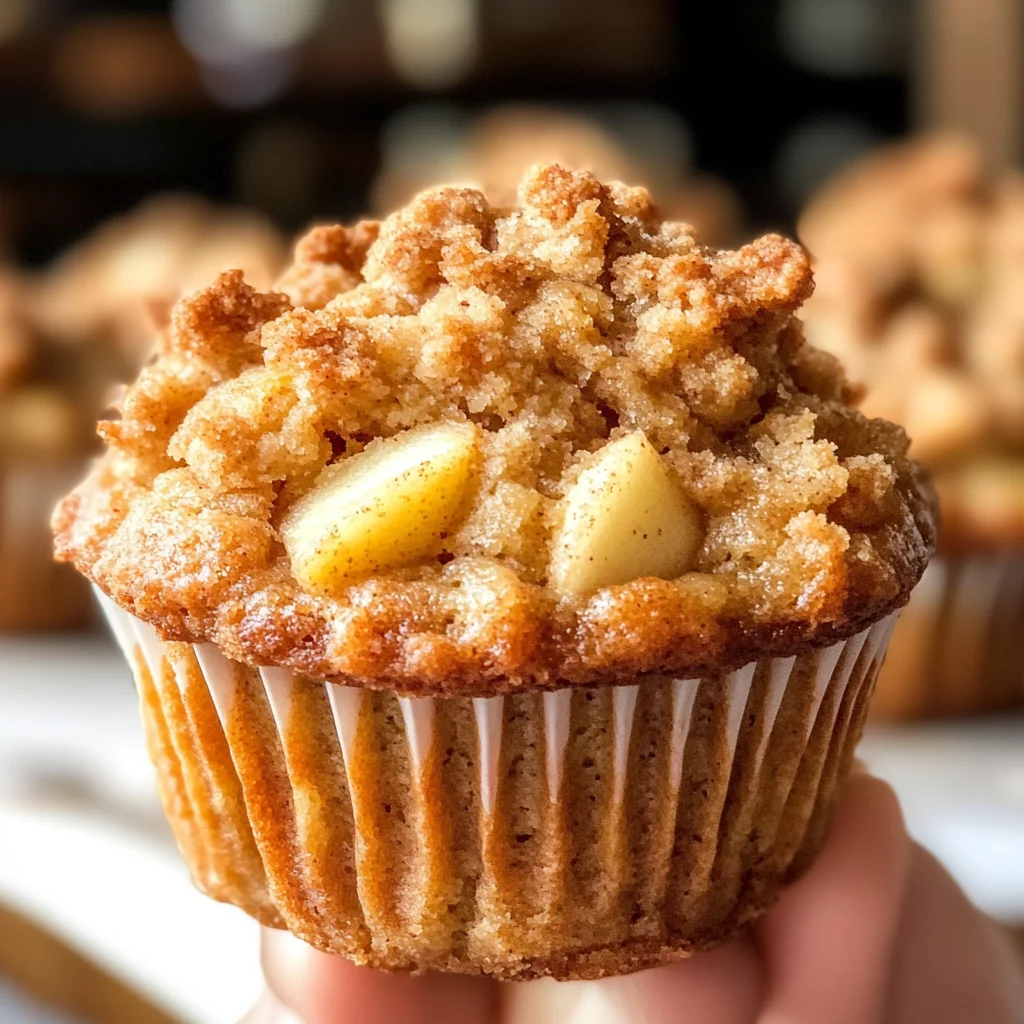 Apple Crumble Muffins