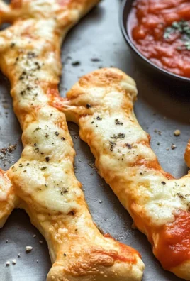 Cheesy Halloween Breadstick Bones