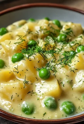Creamed Peas and Potatoes