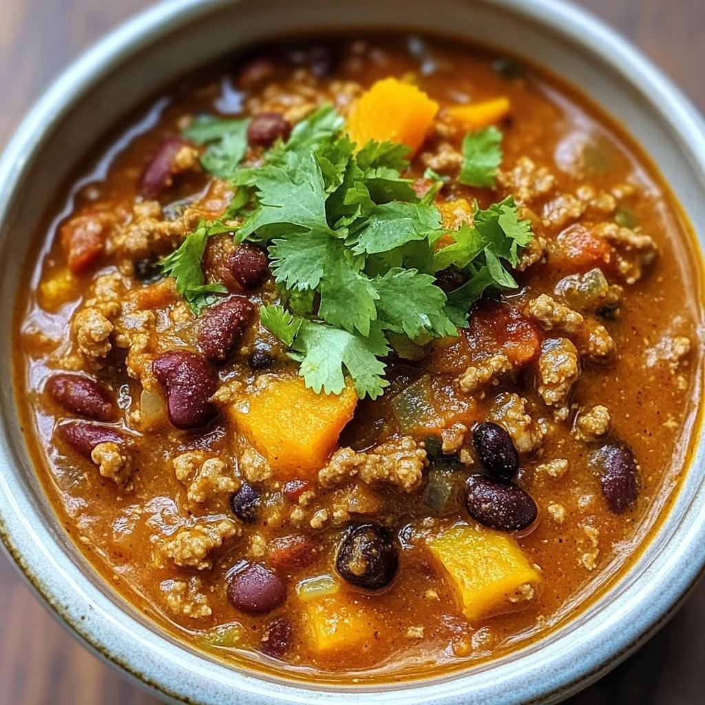 Crockpot Pumpkin Chili