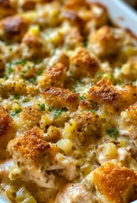 Dolly's Chicken and Stuffing Casserole