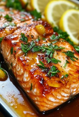 Garlic Butter Honey Baked Salmon