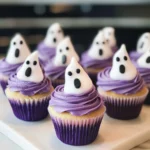 Halloween Ghost Cupcakes