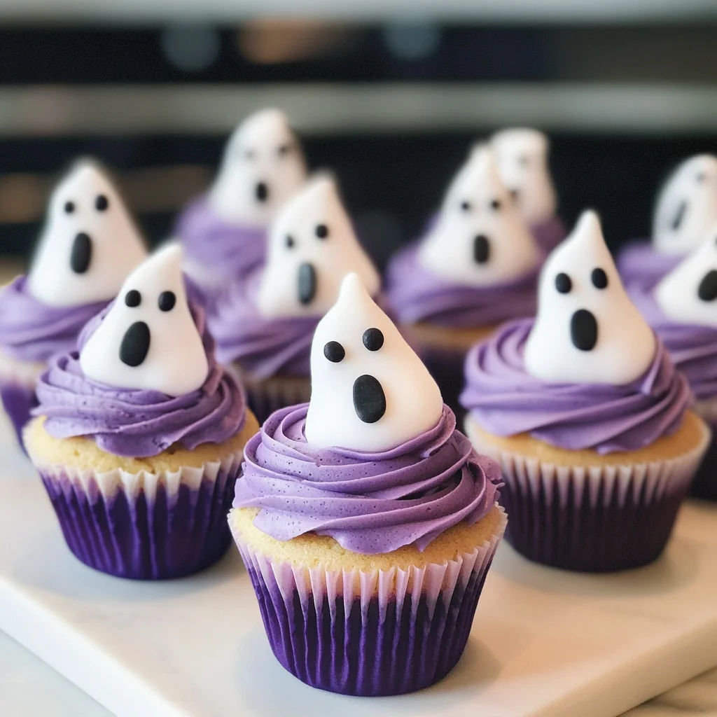 Halloween Ghost Cupcakes