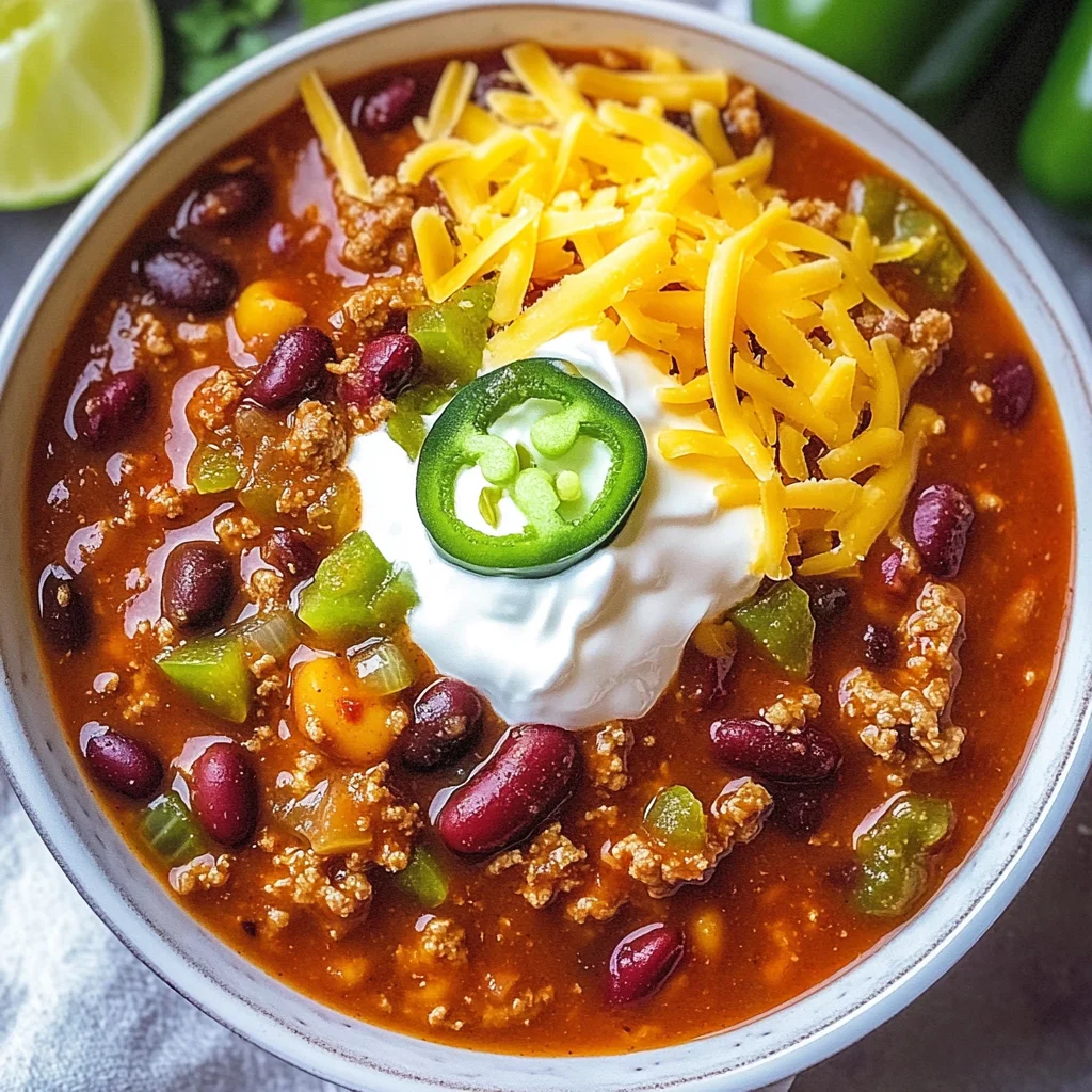 Healthy Turkey Chili