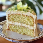 Key Lime Cake with Key Lime Cream Cheese Frosting