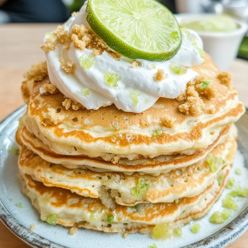 Key Lime Pie Pancakes