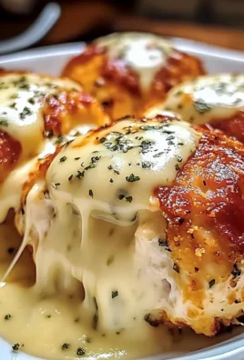 Melted Mozzarella & Ranch Chicken Bombs
