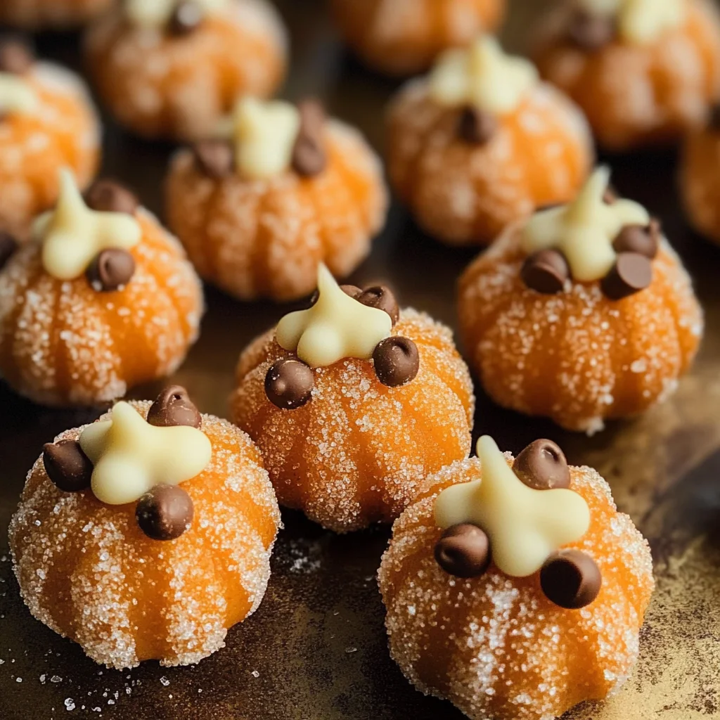 Pumpkin Cheesecake Truffles