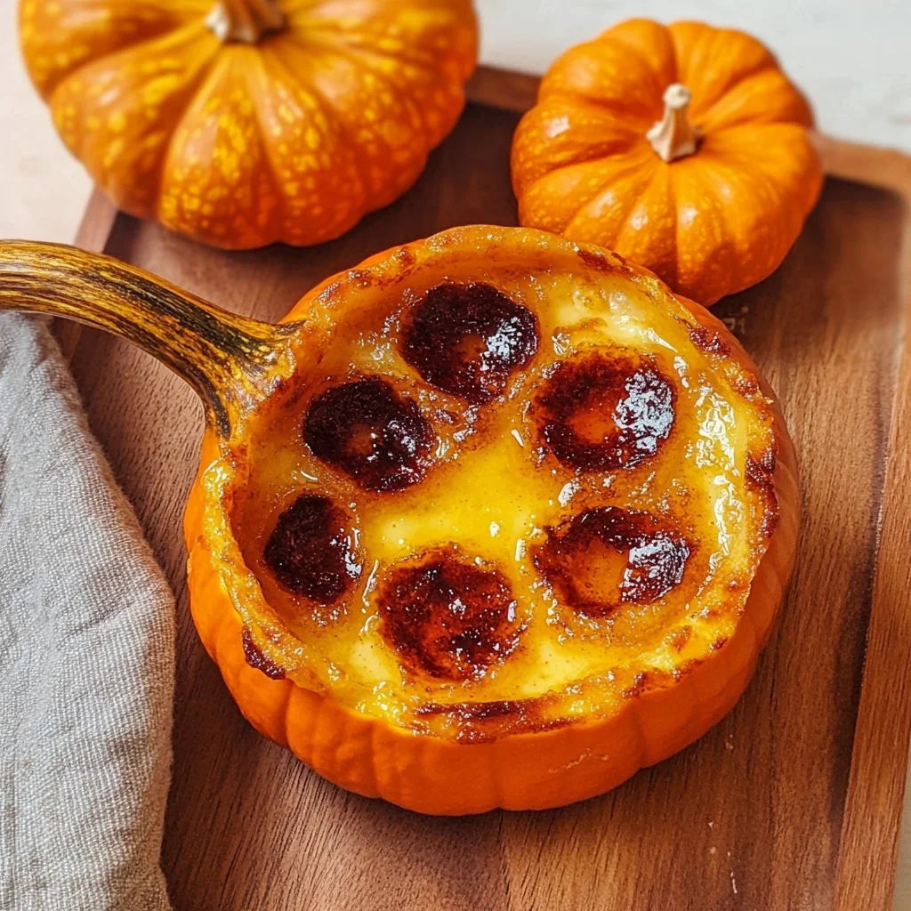 Pumpkin Crème Brûlée