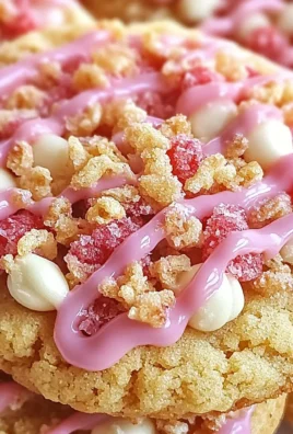Strawberry Crunch Cookies