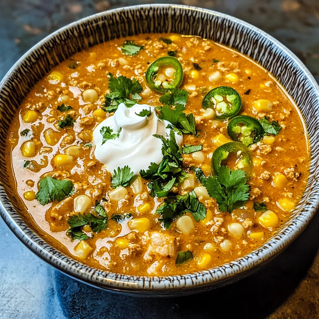 Street Corn Chicken Chili