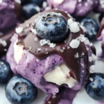 Wholesome Frozen Blueberry Yogurt Clusters