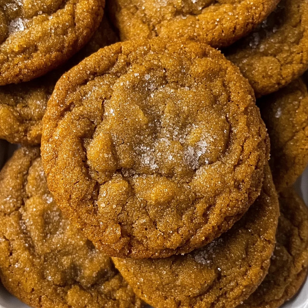 chewy maple pumpkin cookies