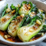 Baby Bok Choy with Soy Sauce and Garlic