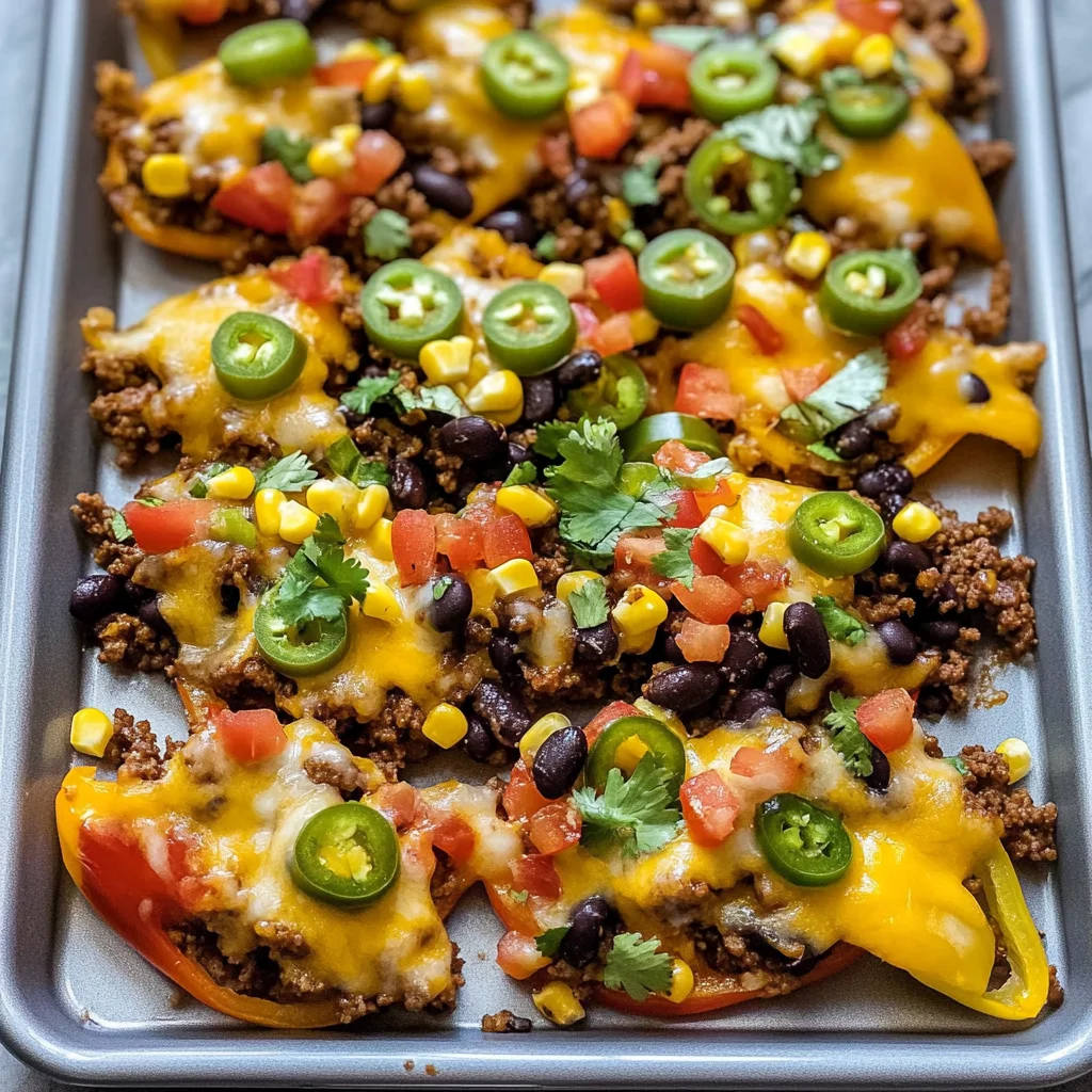 Bell Pepper Nachos