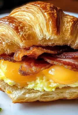 Breakfast Croissant Sandwich