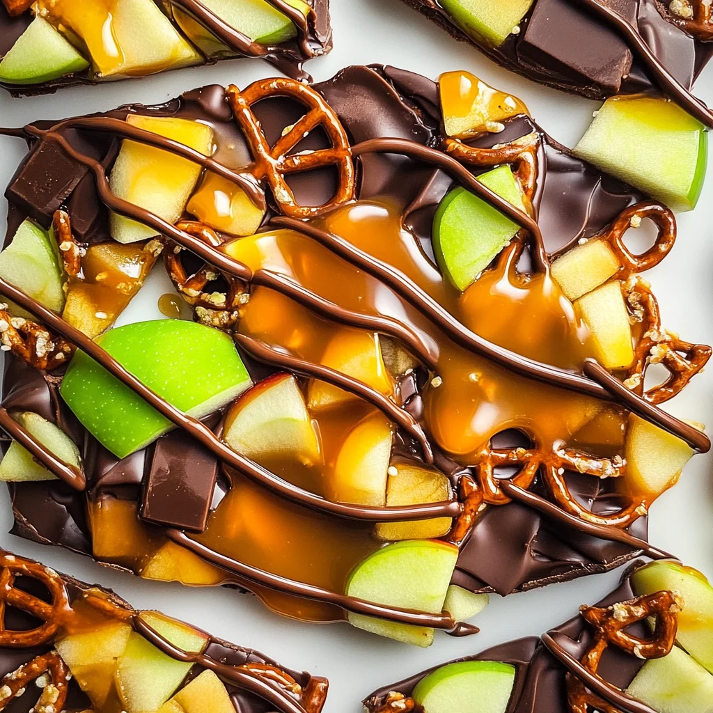 Caramel Apple Bark