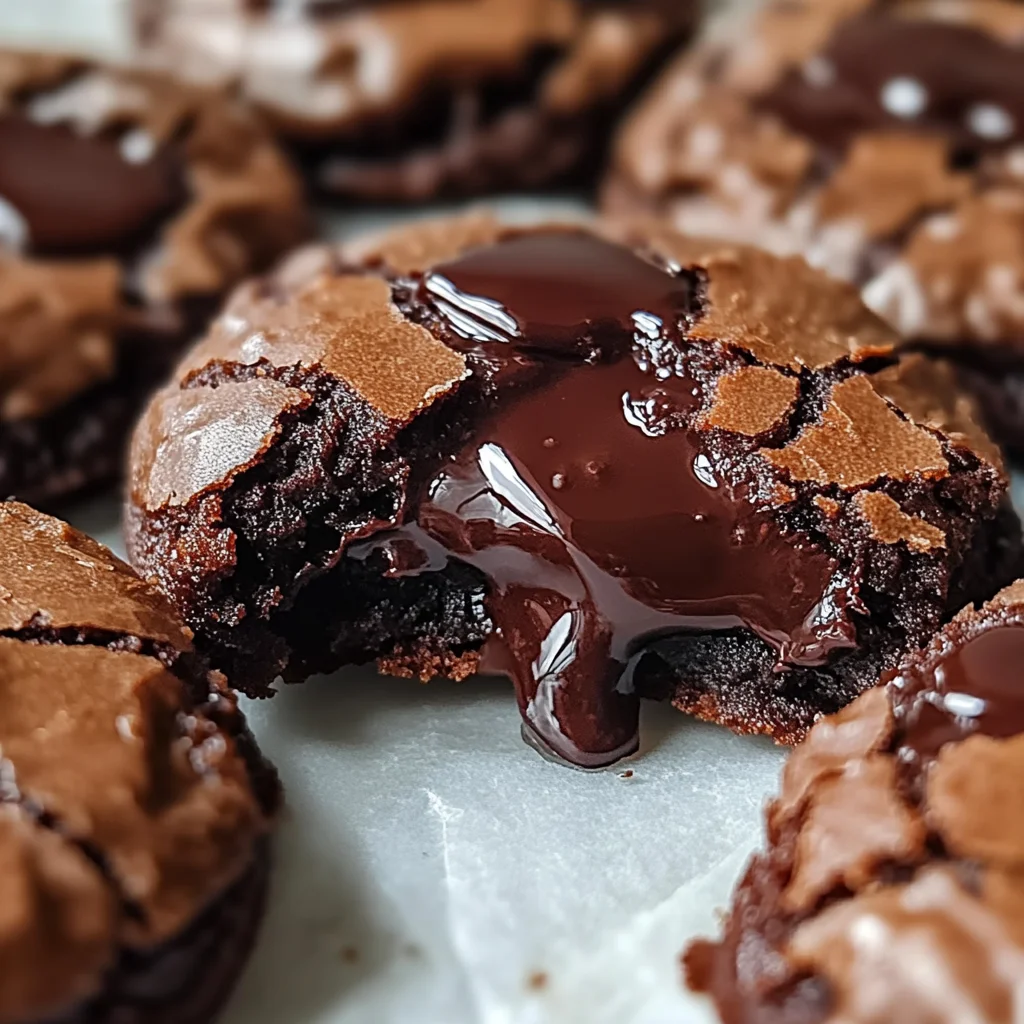 Chocolate Lava Cookies