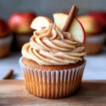 Cinnamon Apple Cider Cupcakes - Alrightwithme