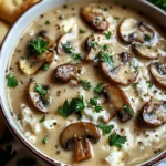 Cottage Cheese Mushroom Soup