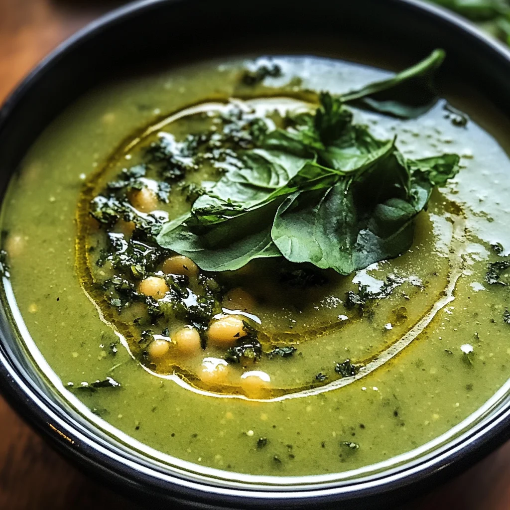 Green Goddess Herb Soup