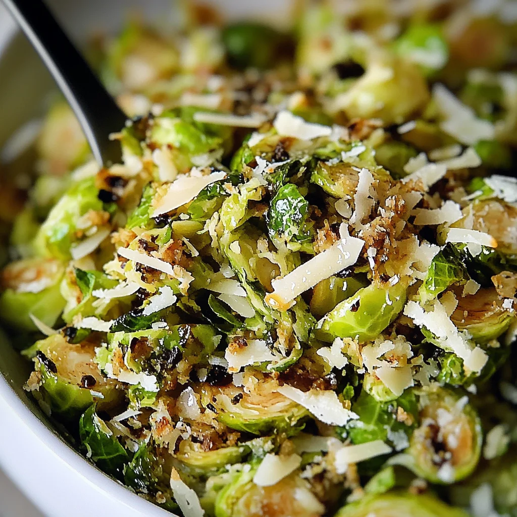 Keto Shredded Brussels Sprouts