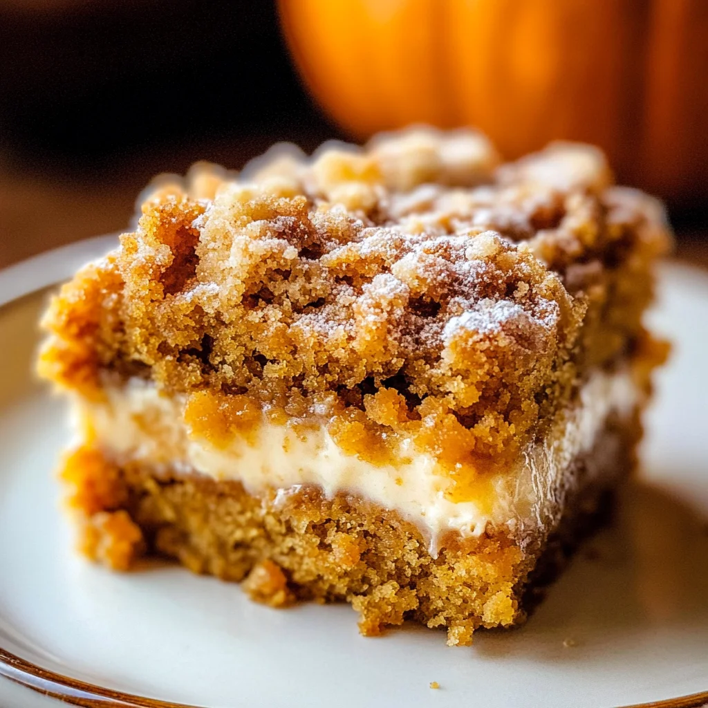 Pumpkin Coffee Cake Recipe