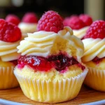 Raspberry Lemon Heaven Cupcakes
