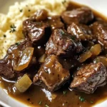 Sirloin Tips in Gravy – Easy Halal Beef Dinner Recipe