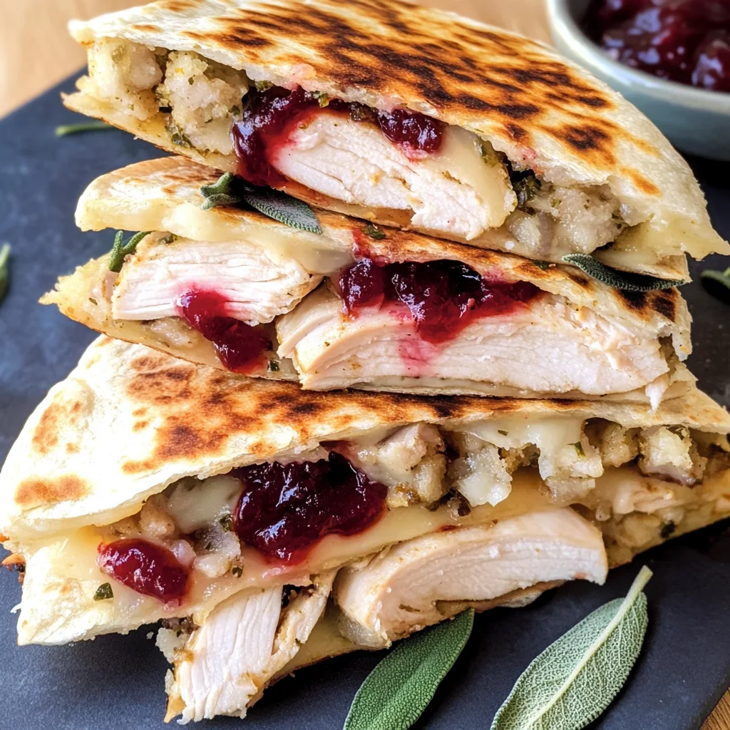 Thanksgiving Quesadillas