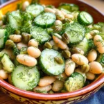 White Bean and Cucumber Dill Salad