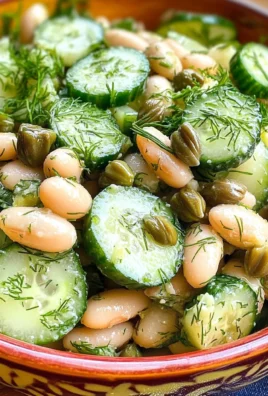 White Bean and Cucumber Dill Salad