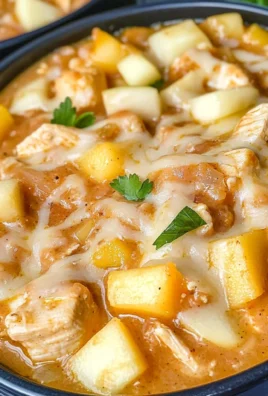 White Cheddar & Apple Chicken Chili