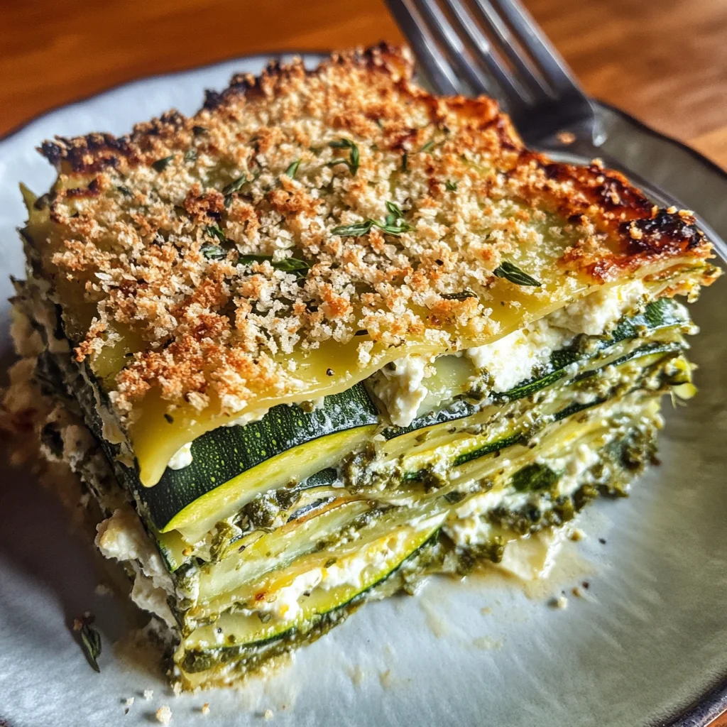 Zucchini Lasagna